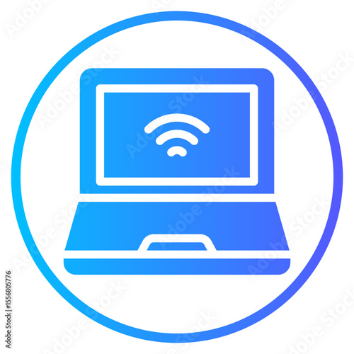 wifi gradient icon