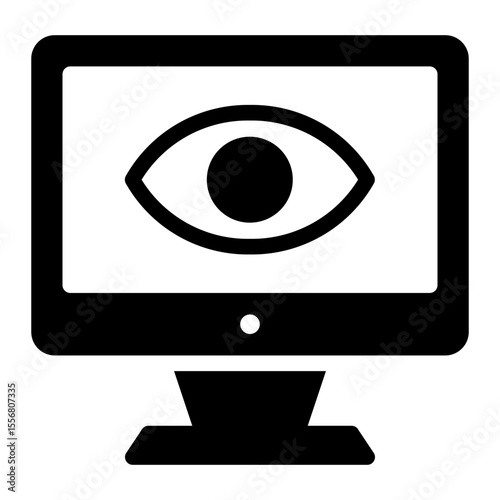 monitoring glyph icon