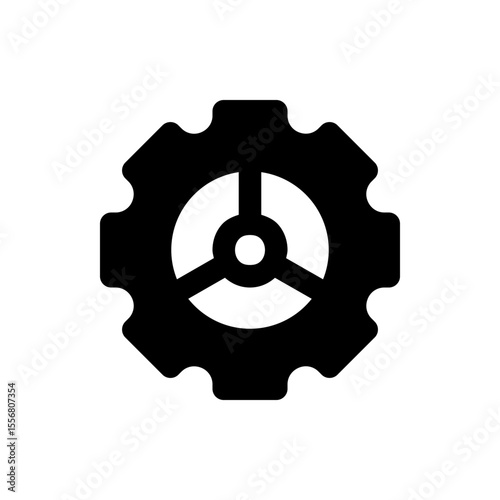 Illustration of a black gif file icon with a white label displaying the gif text in the center