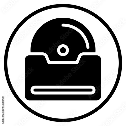 cd glyph icon