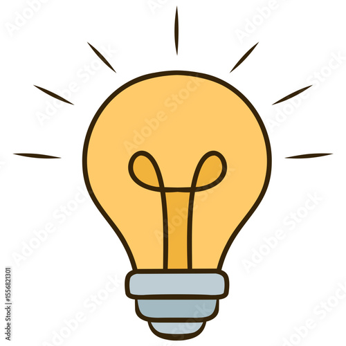 light bulb vector illustration