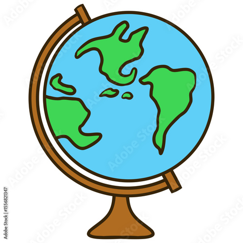 globe earth world map