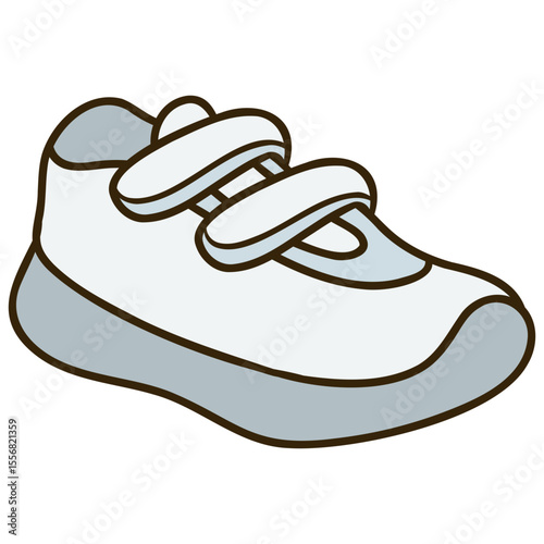 shoe footwear vector illustration