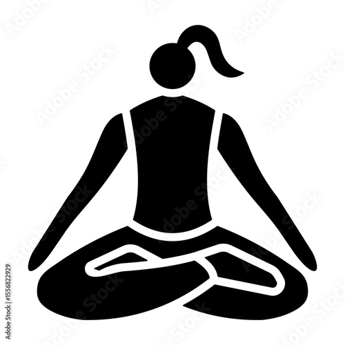 Lotus Pose Icon