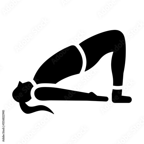 Bridge Pose Icon