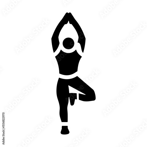 Tree Pose Icon