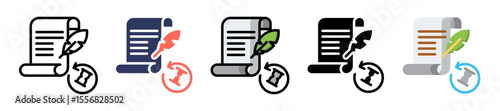 Historical Education multiple icon