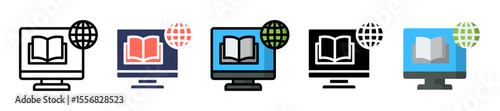 Educational Website multiple icon