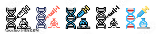 Genetic Modification multiple icon
