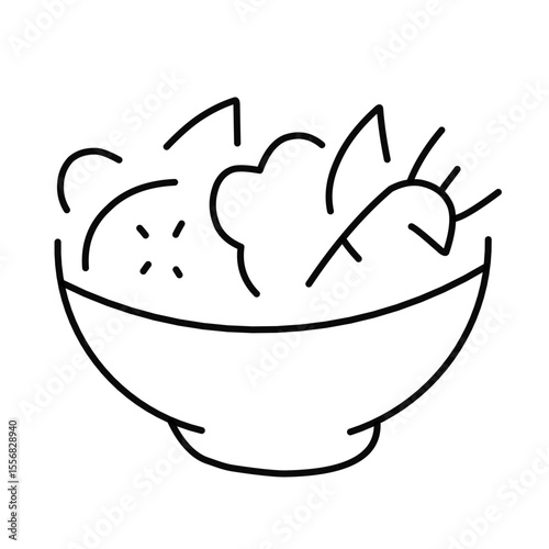  fitness nutrition vector icon
