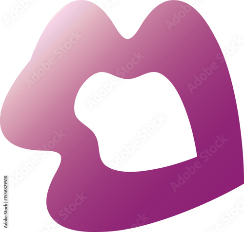 Abstract Fluid Shapes Set with Organic Flow and Modern Aesthetic