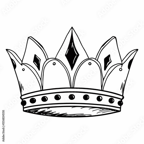 crown vector illustration