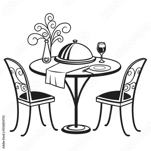 table and chairs