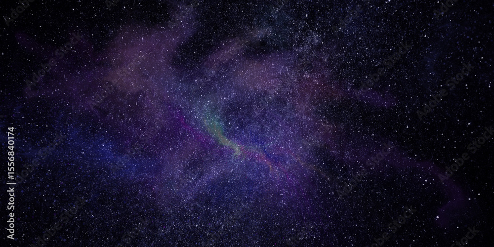 Naklejka premium space background with stars