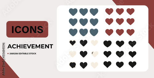 Solid Heart Icons