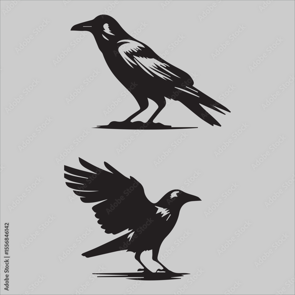 Naklejka premium Majestic Raptor 