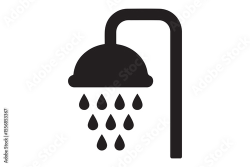 Refreshing Shower Cleanliness, Hygiene, and Relaxation Icon