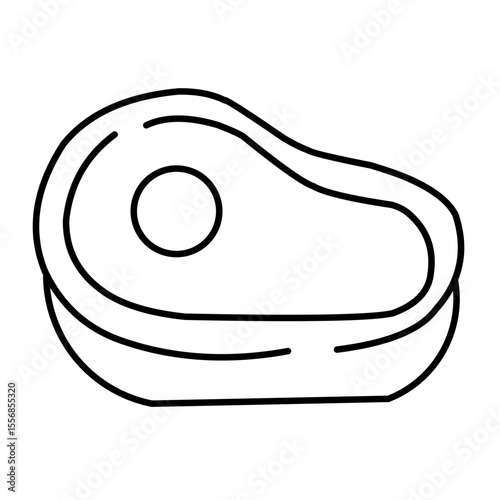 meat vector icon