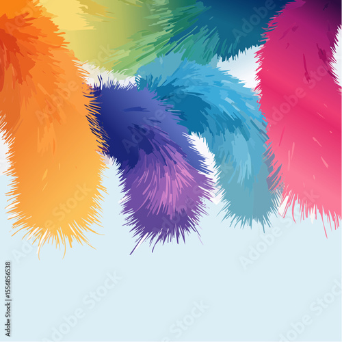 realistic animal fur texture ranging from soft downy pelts to wiry dense coats with natural detail