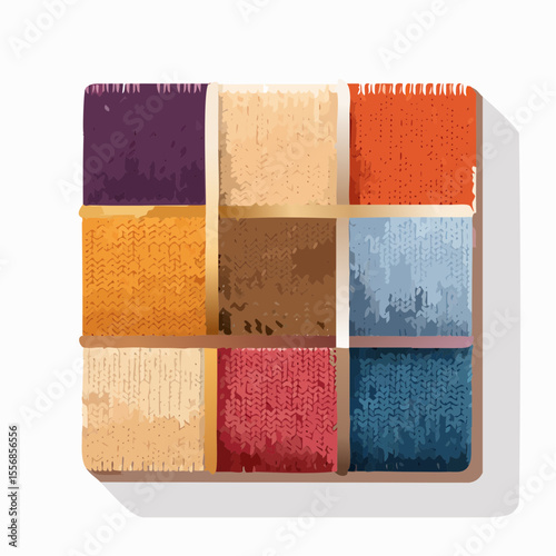 tactile cozy textures combining linen velvet and woven fabric patterns for warm inviting surfaces