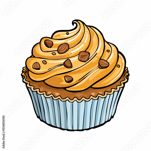 creamy peanut butter base swirled with rich chocolate in a classic candy cup design