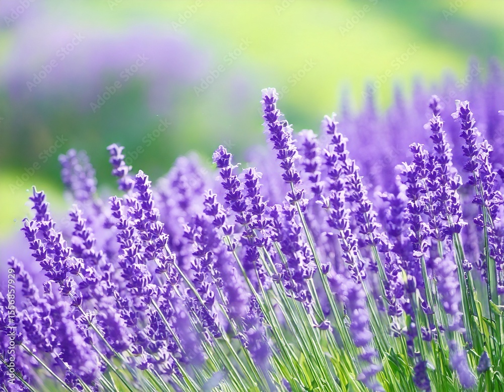 Naklejka premium 美しいラベンダー