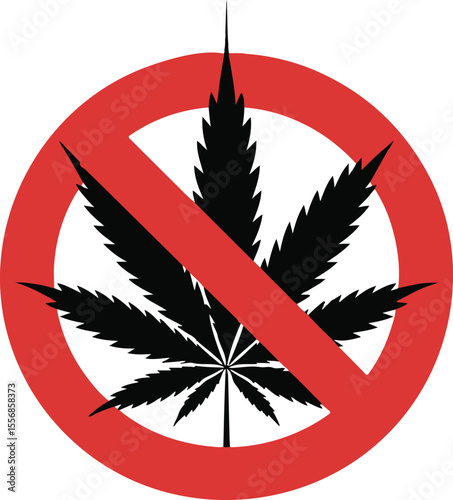 No marihuana sign