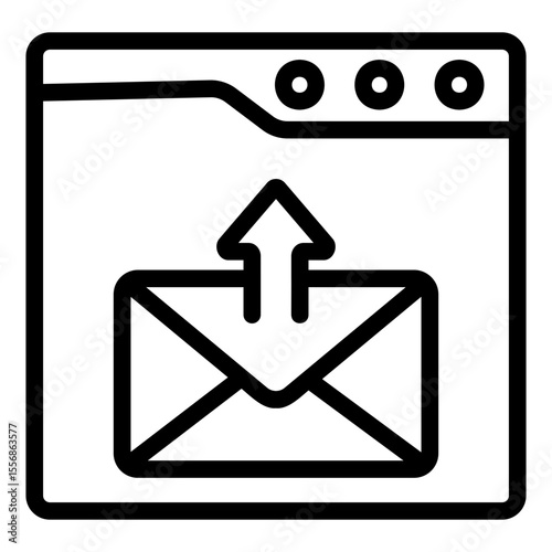 send mail Line Icon