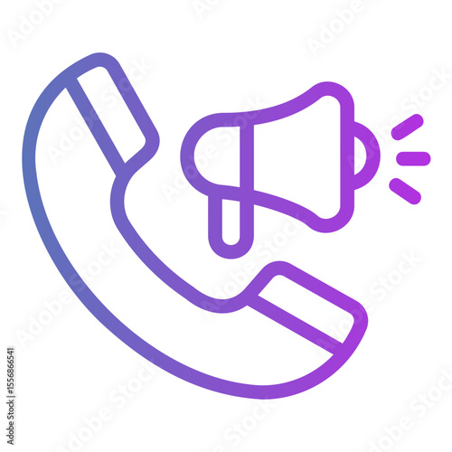 megaphone Gradient icon Free Download megaphone Gradient icon - GFXLoad