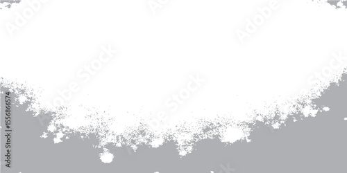 Abstract grunge background with a festive blue Christmas floral frame, perfect for winter holiday designs