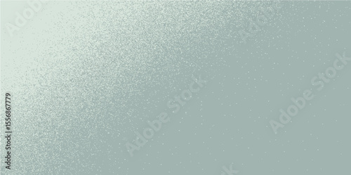 Abstract fresh blue water drops on wet glass surface, a clean nature pattern