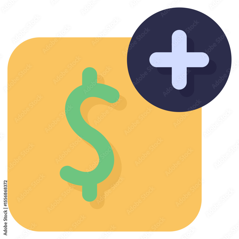 Obraz premium Top Up Icon