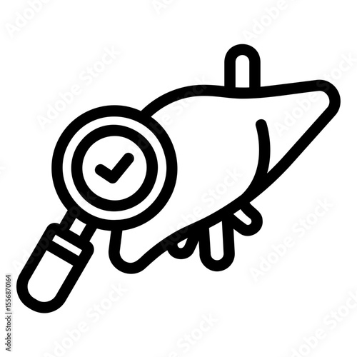 check up Line Icon