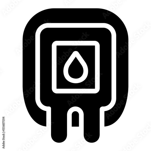 blood donation Solid icon
