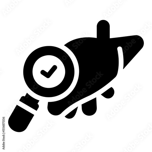 check up Solid icon
