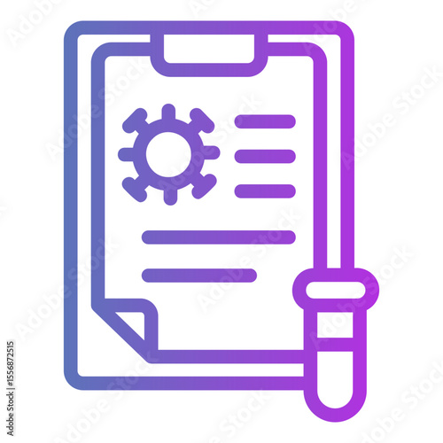 blood test Gradient icon