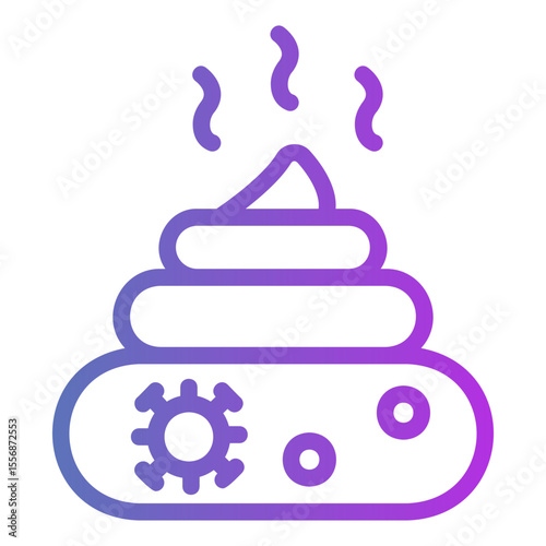 feces Gradient icon