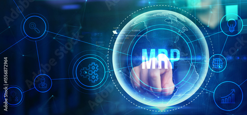 MRP Material Requirement planning Manufacturing Industry Business Process automation.