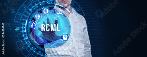 Robot Control Meta Language technology concept. RCML.