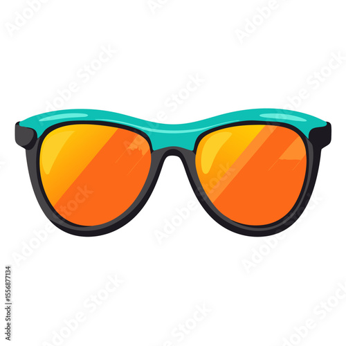 sunglasses isolated on white background