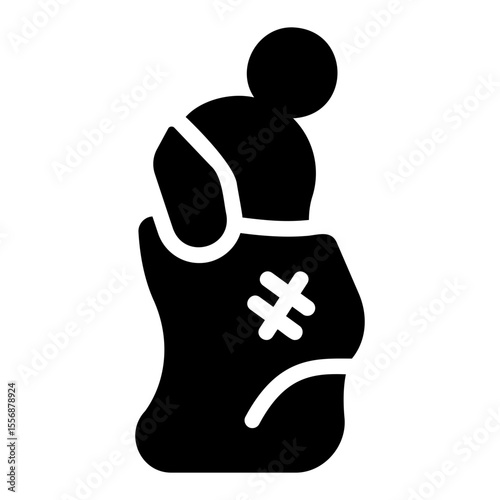 sack race Solid icon