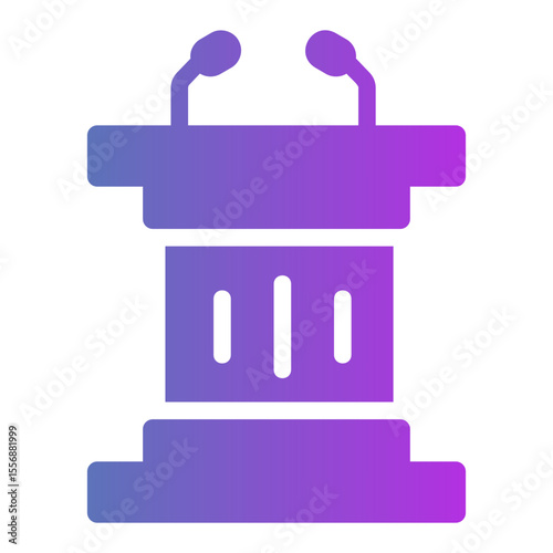 podium Gradient icon