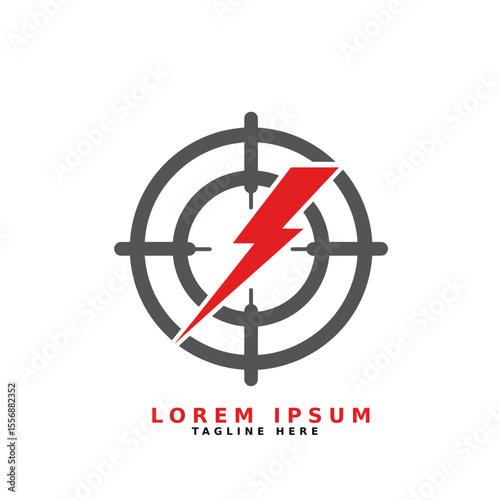 Sniper Target Vector Icon