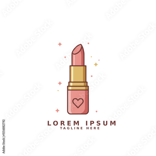 Pink Lipstick Beauty Icon