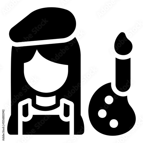 painter Solid icon