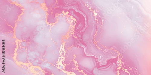 Abstract light pink background with watercolor pattern, Luxurious Pink Marble Pattern with gold subtle veins, dusty blush liquid watercolor background with soft cracks.