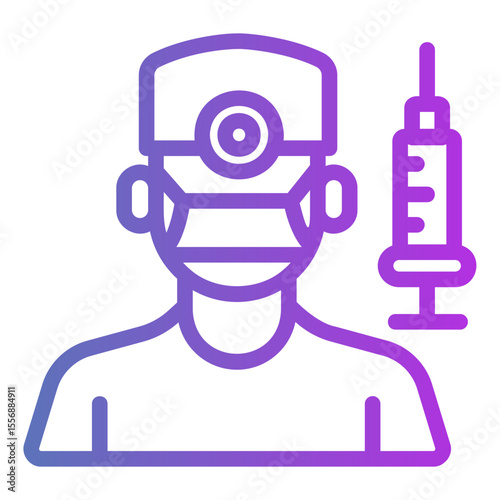 surgeon Gradient icon