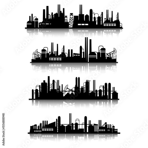 1506.m00.i125.n011.S.c12.112179605 Oil refinery and oil processing plant icons
