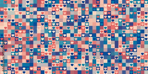 Seamless geometrical patterns
