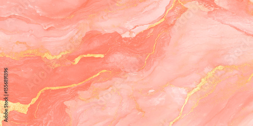 Abstract light pink background with watercolor pattern, Luxurious Pink Marble Pattern with gold subtle veins, dusty blush liquid watercolor background with soft cracks.